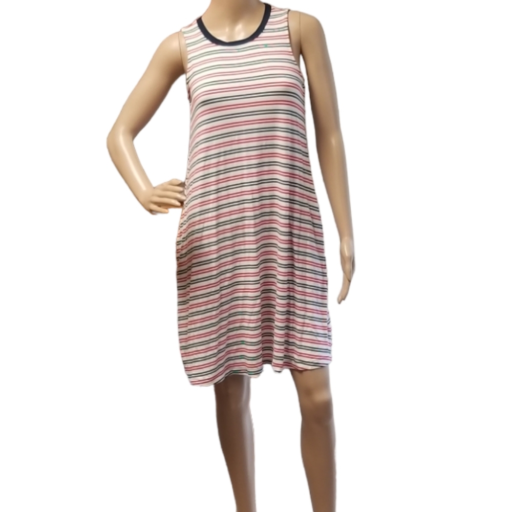 Time And Tru Striped Tank Dress